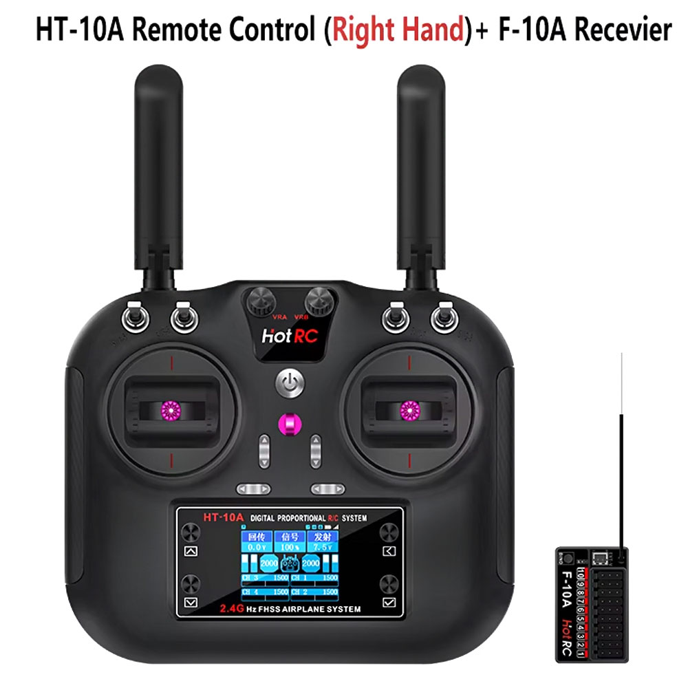 Rc Helicopter Battery - جهاز إرسال Hotrc HT-10A 2.4G 10