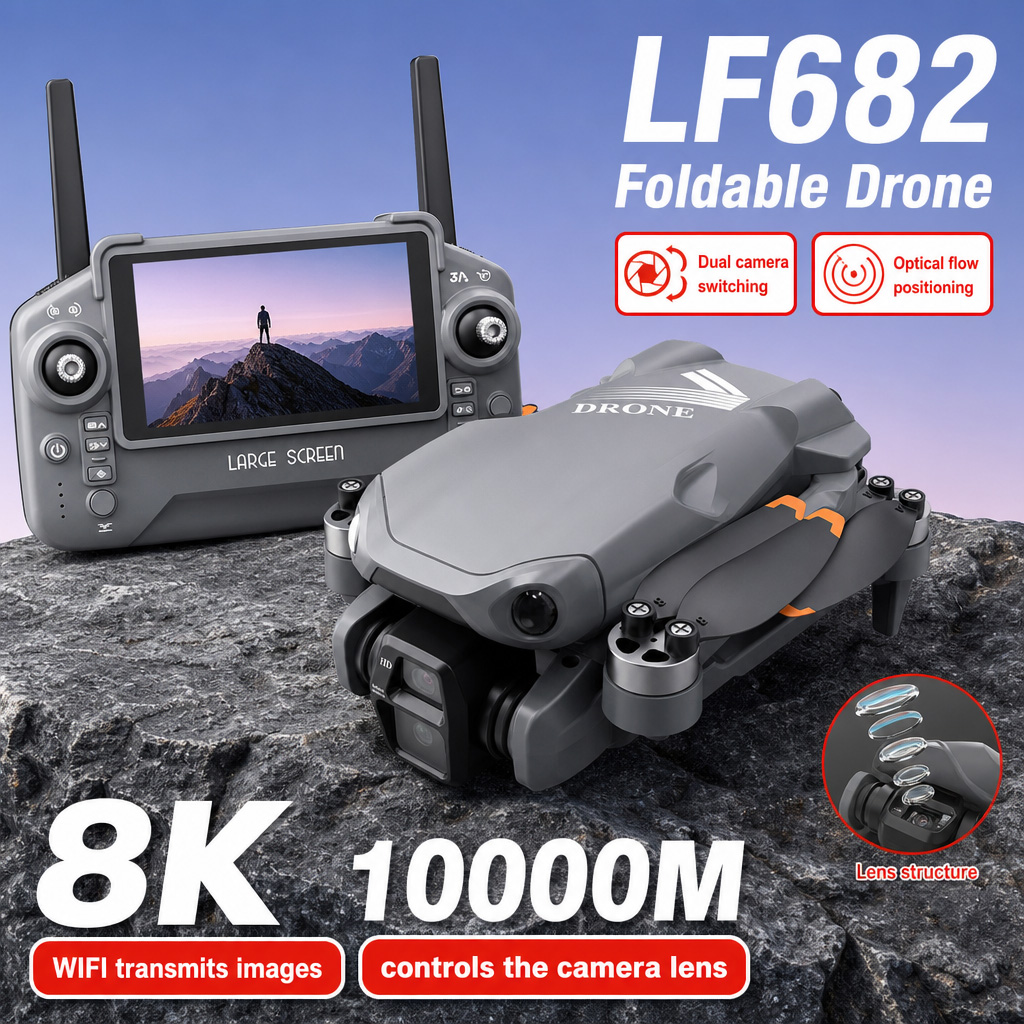 Rc Helicopter Electric - طائرة بدون طيار LF682 للتصوير الجوي