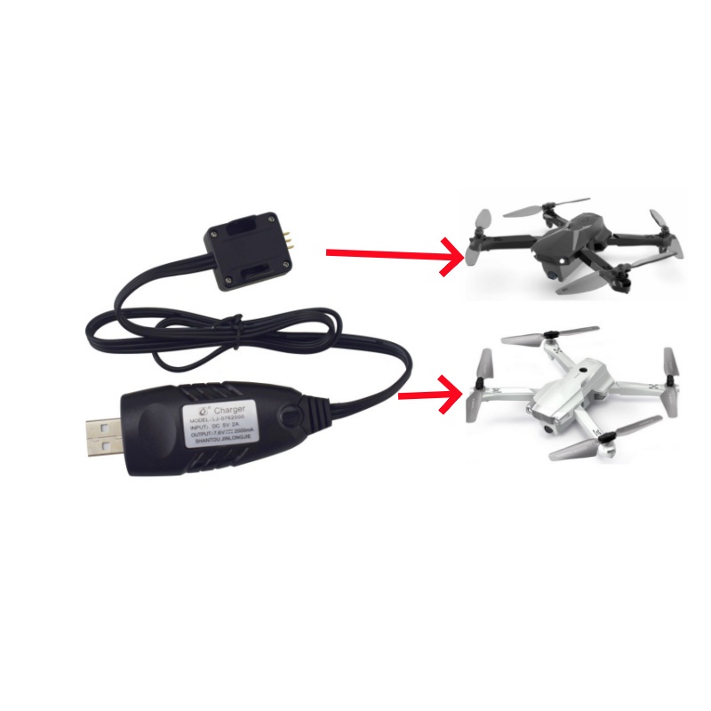 كابل شحن USB لطائرة Syma X30 Z - مراجعة Rc Helicopter Charger وسعره