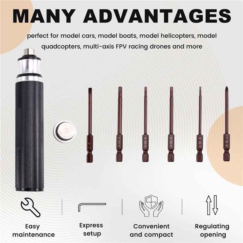 طقم أدوات إصلاح AEE7-6 في 1 مع - مراجعة Rc Helicopter Tool Kit وسعره