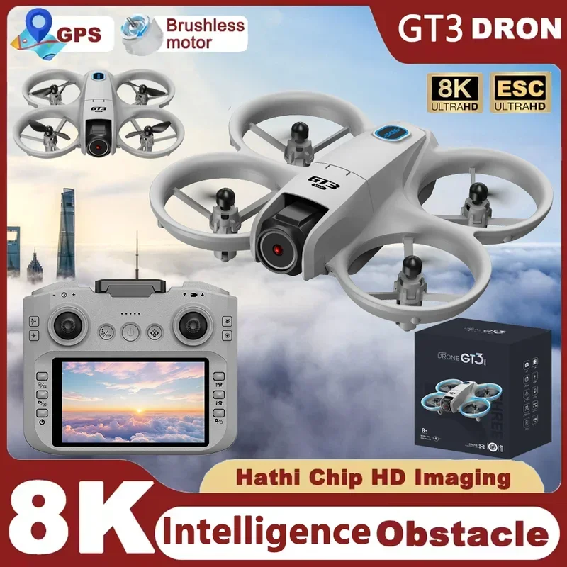GT3 طائرة بدون طيار صغيرة جديد - مراجعة Dji Drone Mini 3 وسعره