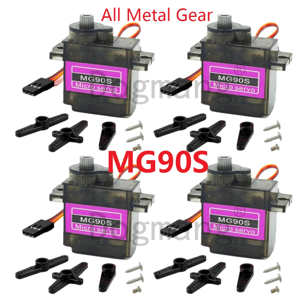 MG90S سيرفو 1/2/4/10/20/50 قطع - مراجعة Rc Helicopter Servo وسعره