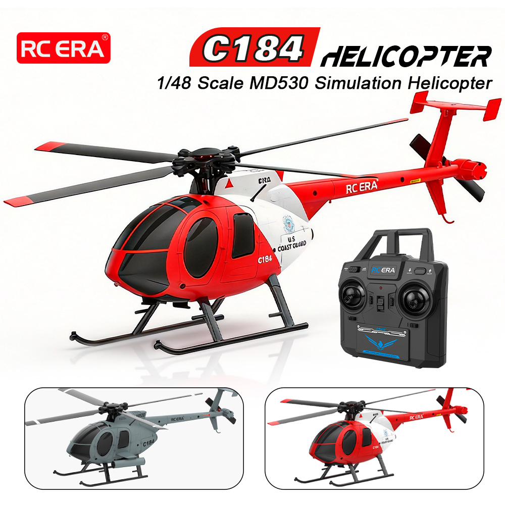 طائرة هليكوبتر RC ERA C184 بتح - مراجعة Rc Helicopter Large وسعره