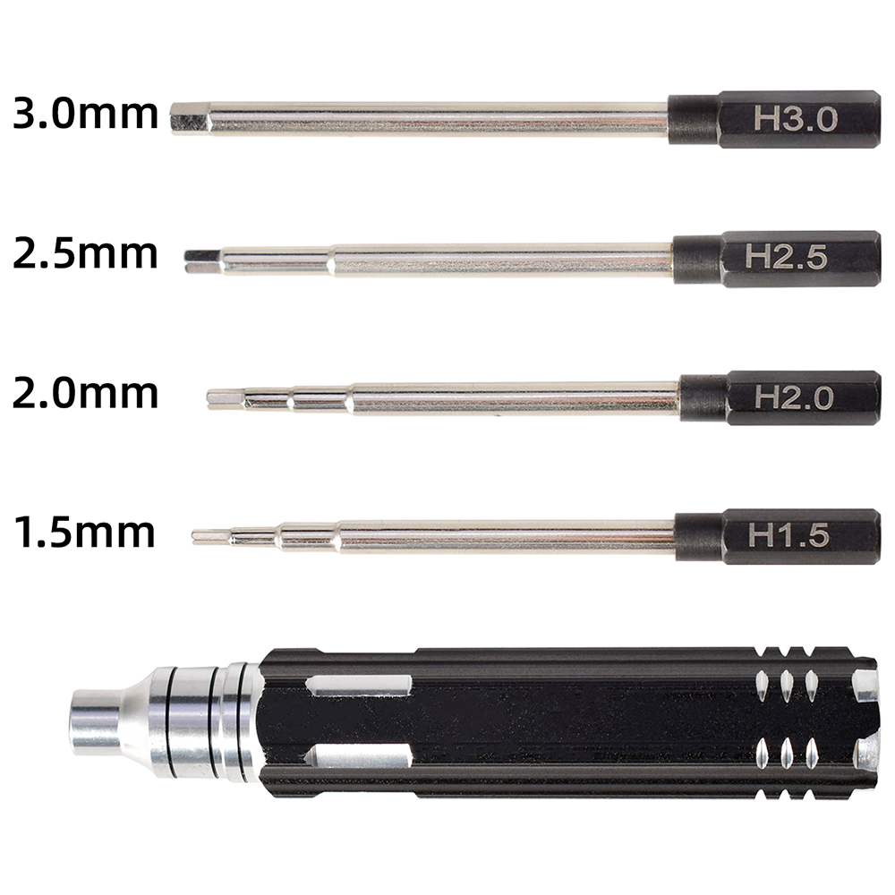 4 في 1 1.5 مللي متر 2.0 مللي م - مراجعة Rc Helicopter Tool Kit وسعره
