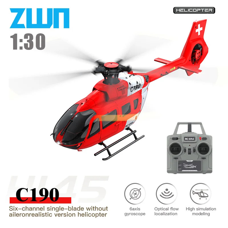 C190 RC هليكوبتر 2.4G 6-Aixs ج - مراجعة Rc Helicopter Large وسعره